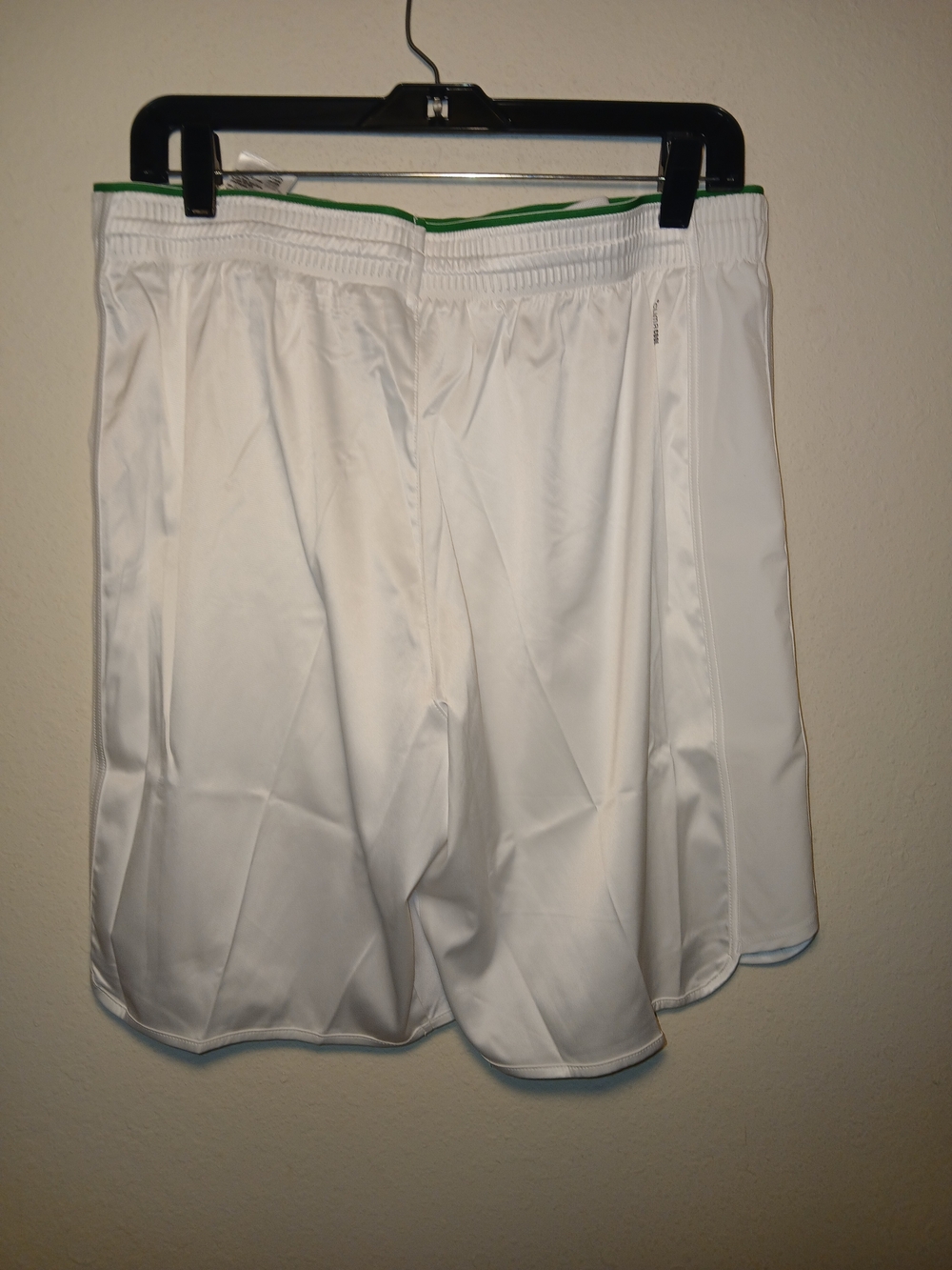 NWT Adidas Originals Tennis Climacool White/Green Shorts JN0781 Men's L.9 - Picture 2 of 5